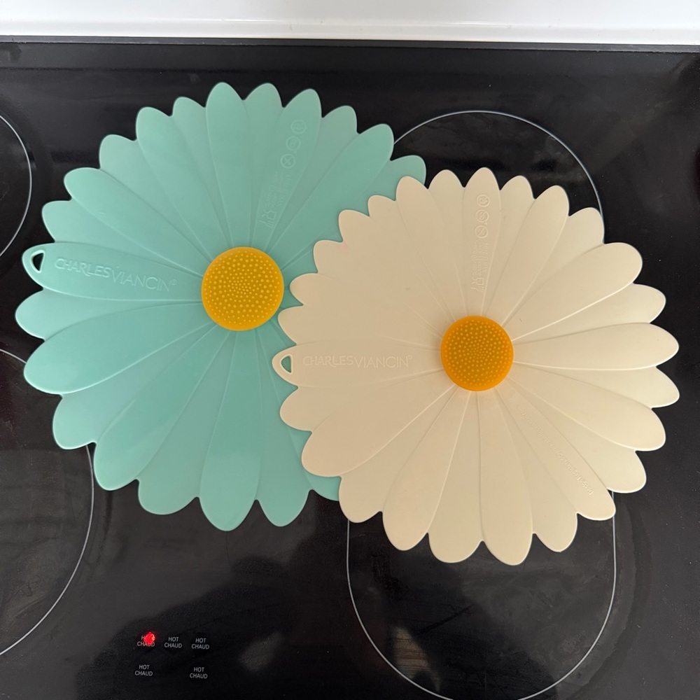 Pair of Charles Viancin silicone covers